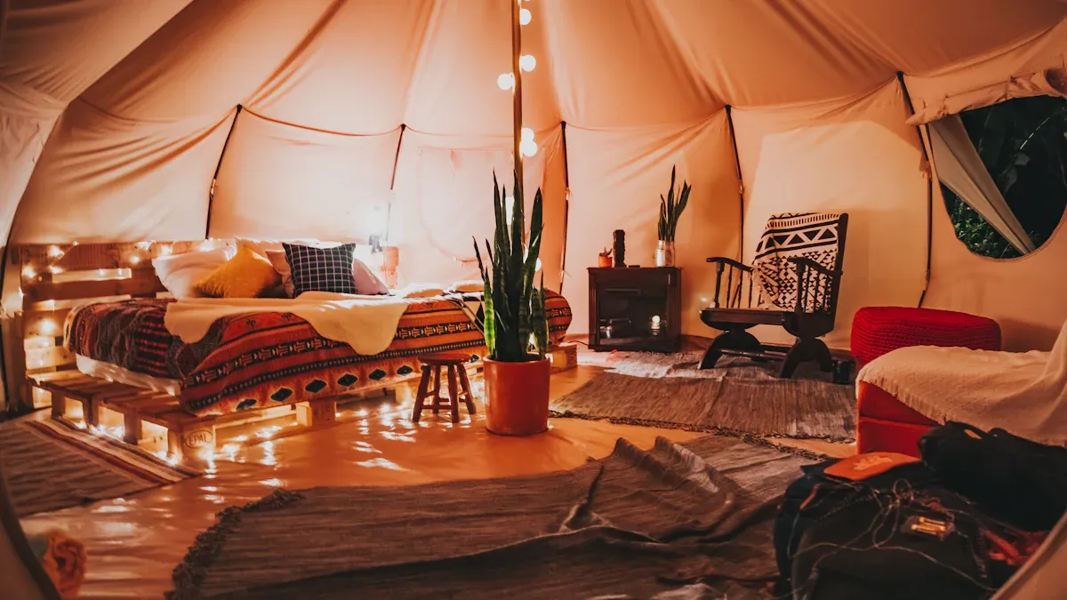 Traditional Glamping Pod Overview