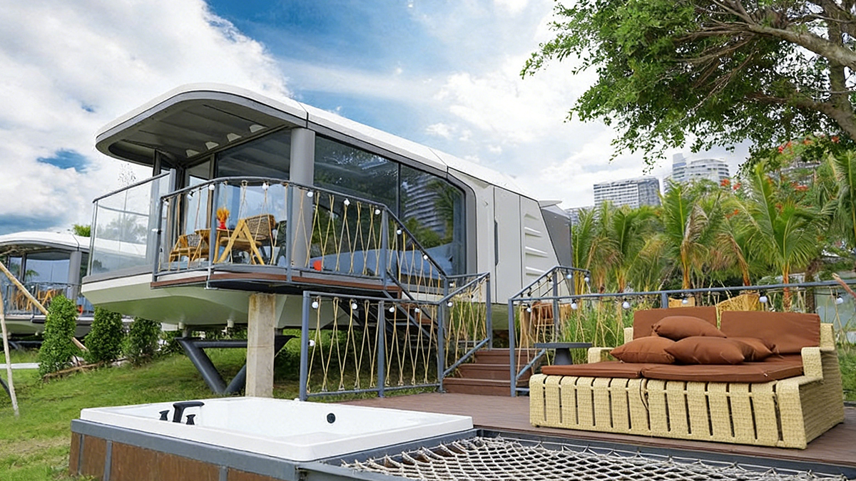 Real-Life Ways Capsule Houses