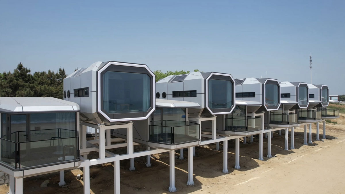 Shandong Rizhao 01 Capsule House Project