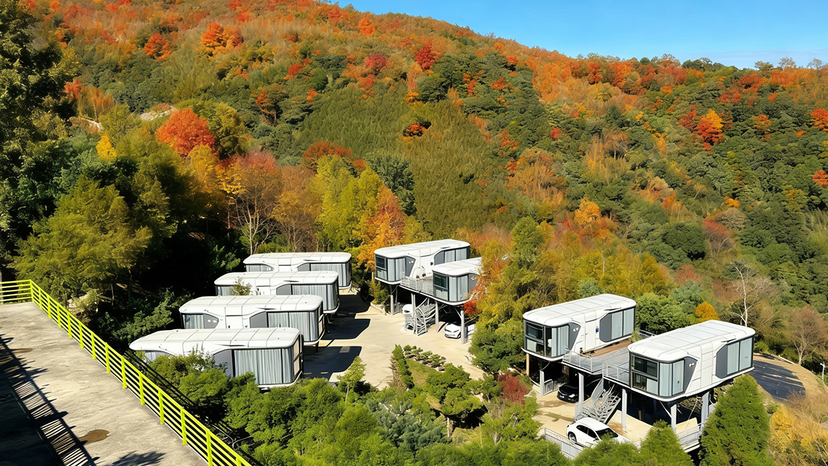 Resort Capsule Houses Use for