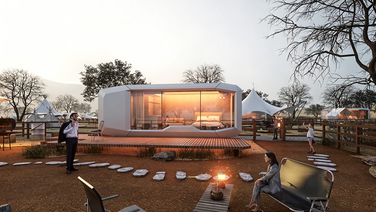 Resort Capsule Houses for First-Time Buyers