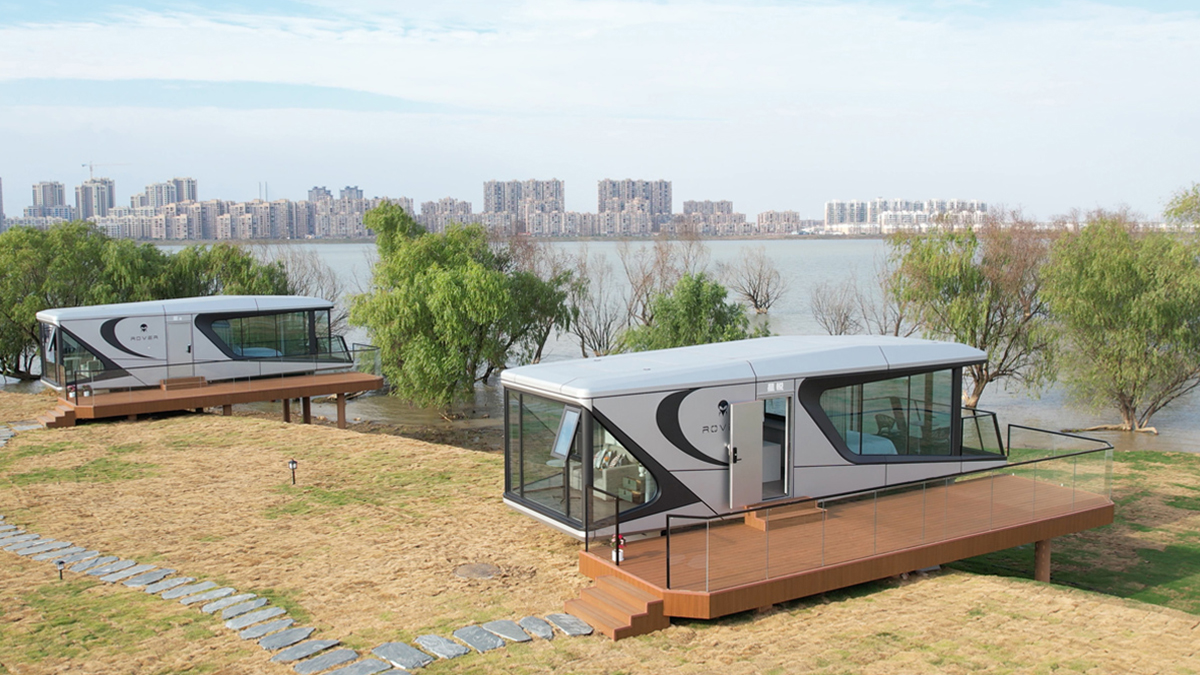 Space Pod Houses for Resort Living