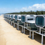 Prefab Resort Capsule House Design