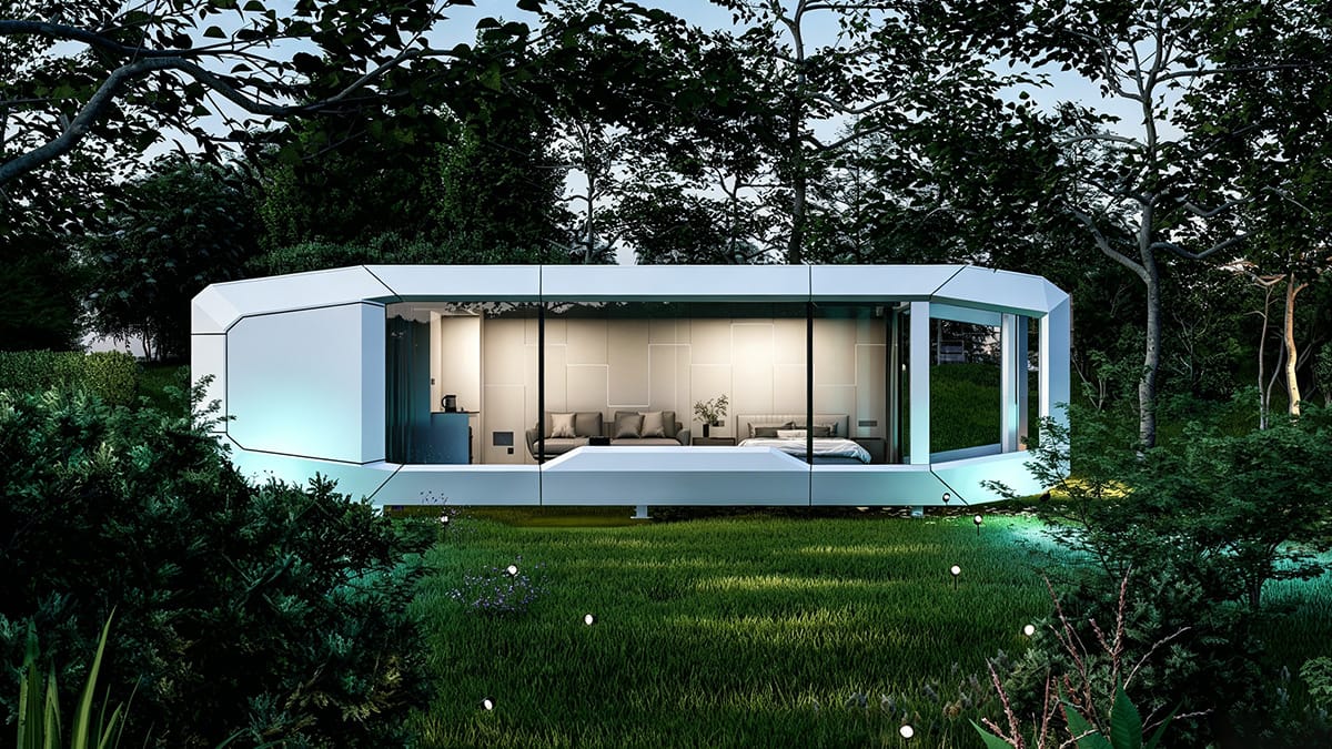 Prefab Resort Capsule Houses