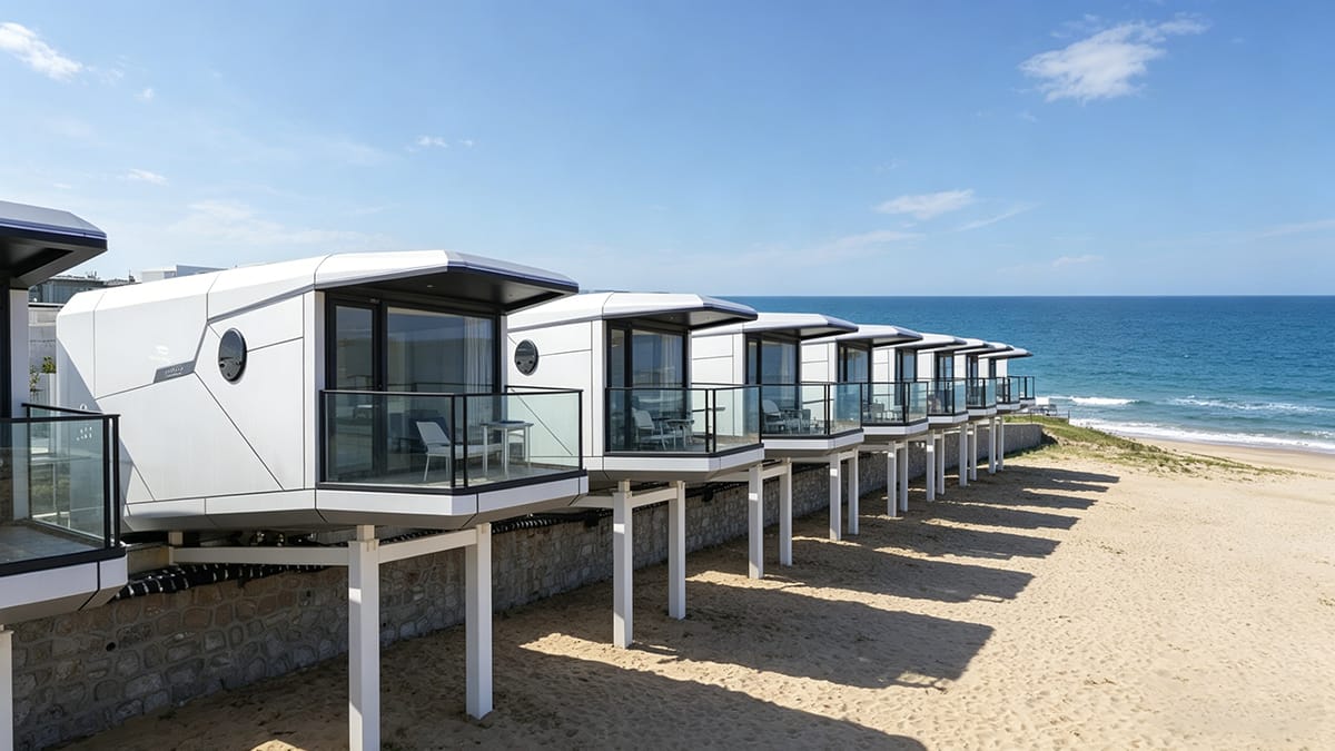 Capsule House For Resort Living Changes Lives