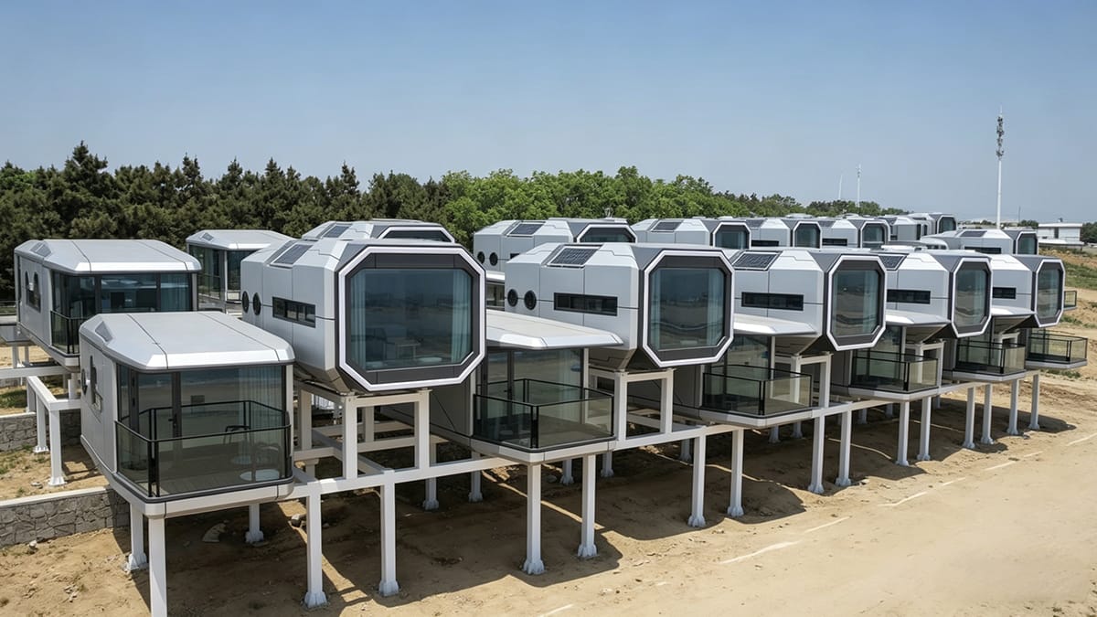 Capsule Houses Modern Design