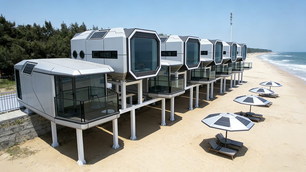 Capsule Houses for Glamping Adventures