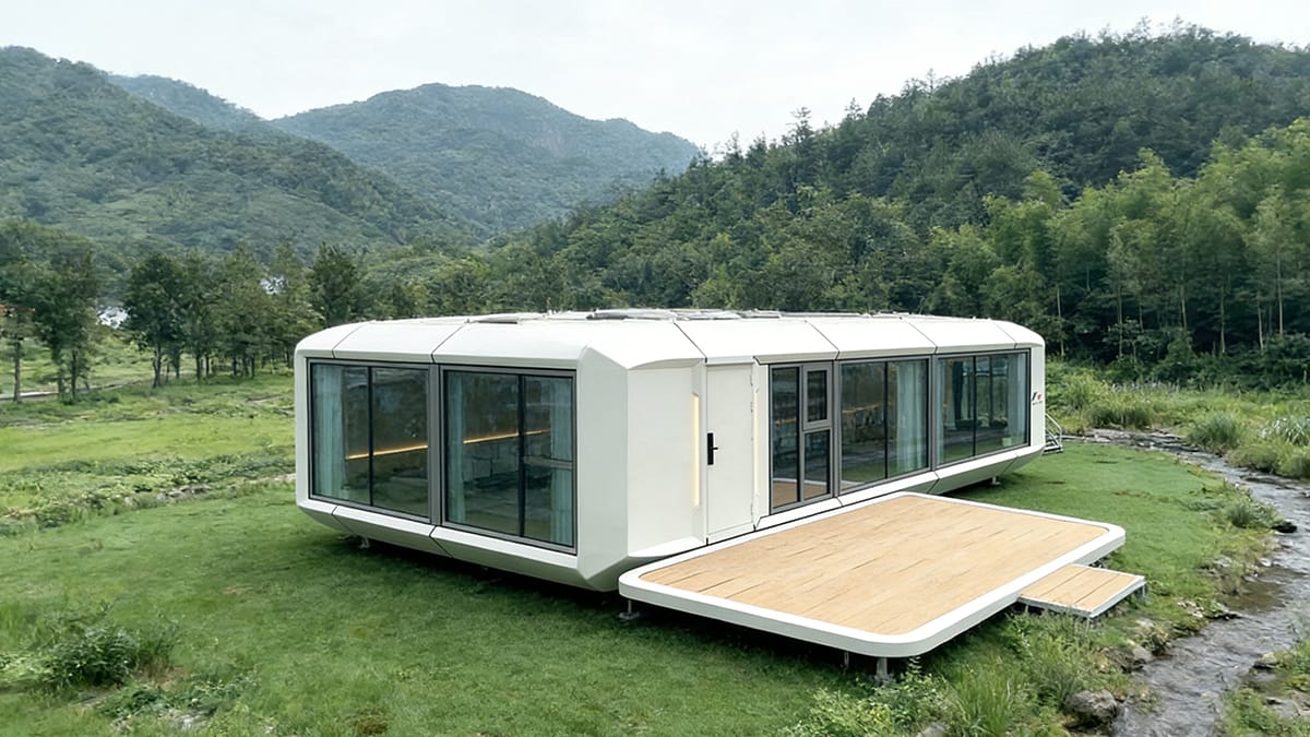 Capsule Houses for Glamping Retreats