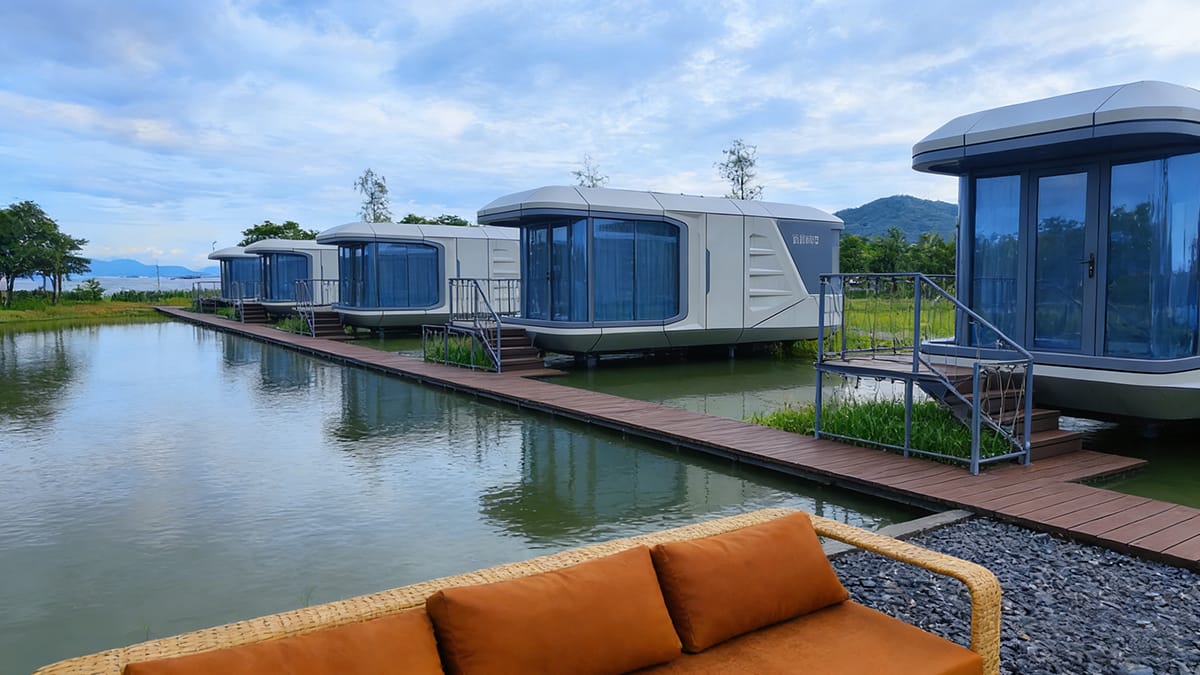 Capsule Tiny House for Modern Living