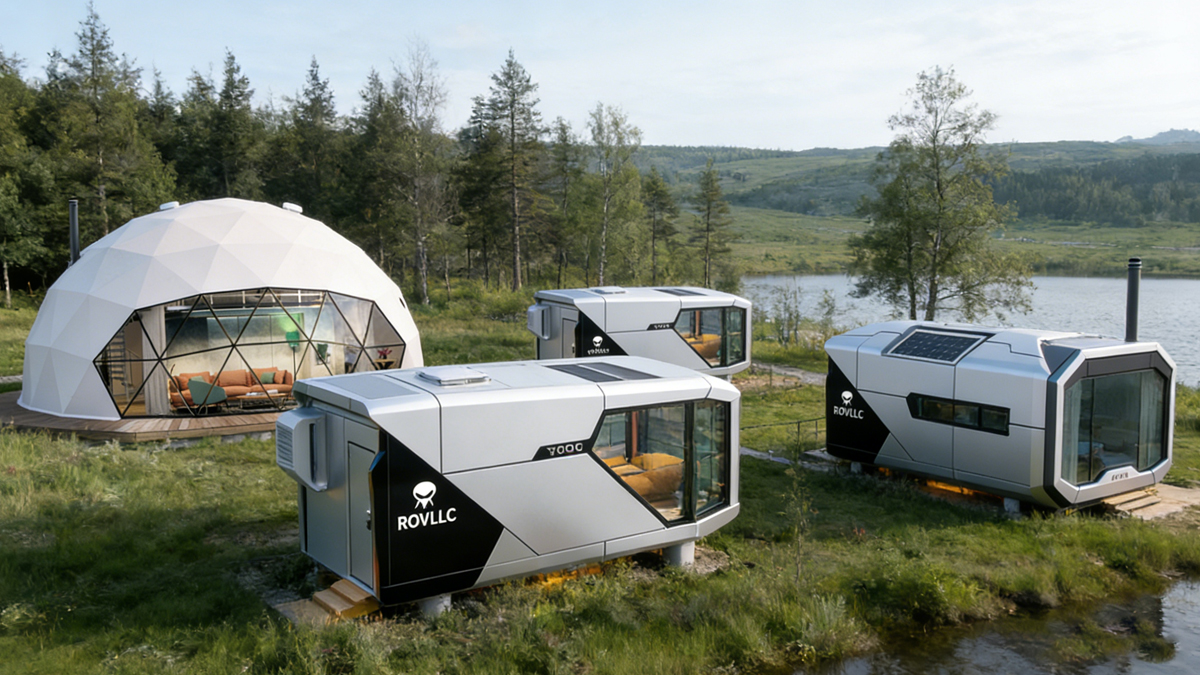 Modern Types of Glamping Pods