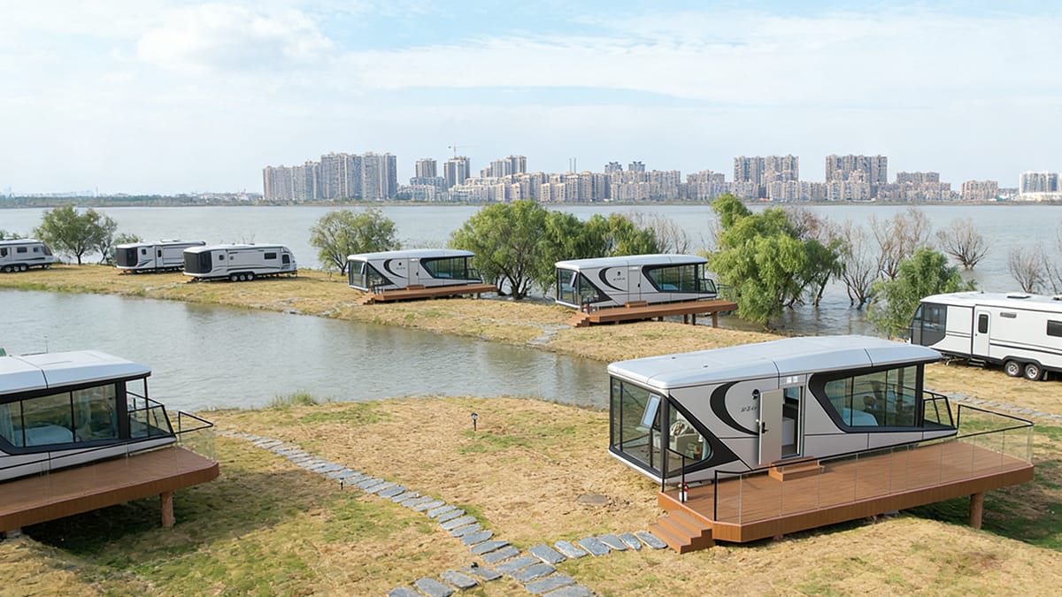 Off-Grid Living with Capsule Houses