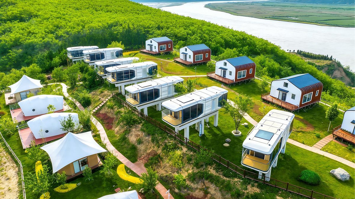 Resorts Glamping Pod Features