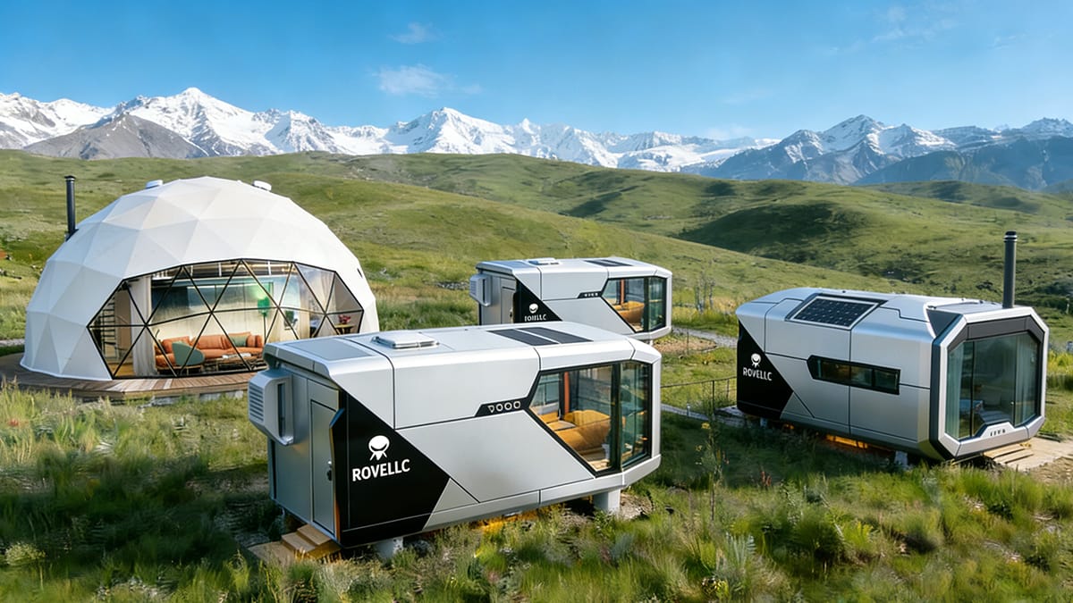 Space Capsule House Features