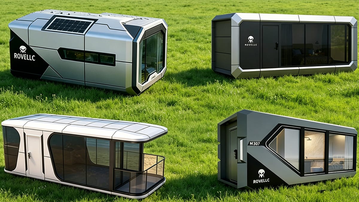 Types of Modern Capsule Houses for Resort Living