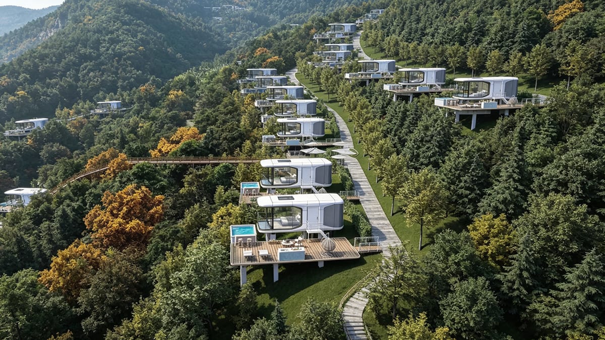 Unique Features of Capsule Tiny Houses