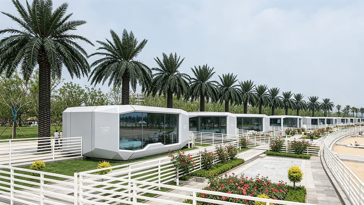 glamping pod business