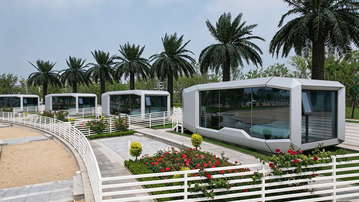 Best Modern Capsule House for Resort Living