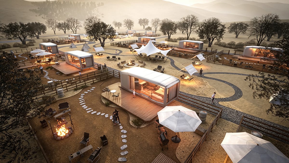 Modern Capsule Houses Versus Traditional Resort Cabins