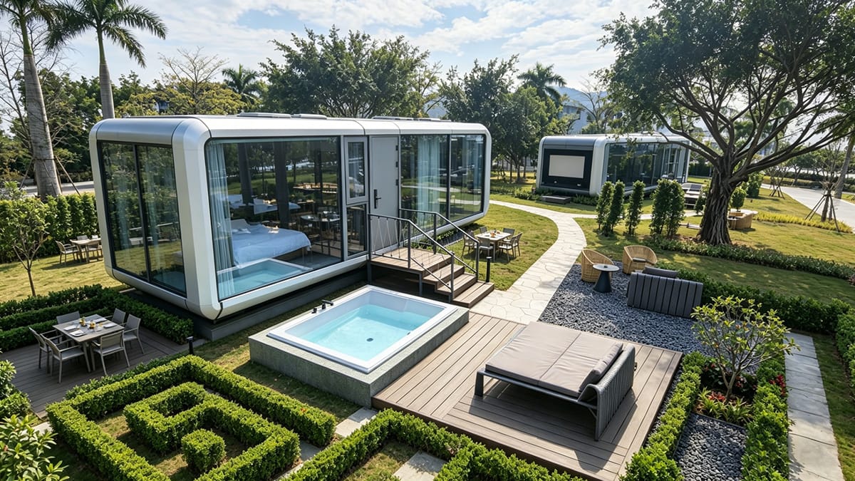 Capsule Houses Meets Futuristic Living