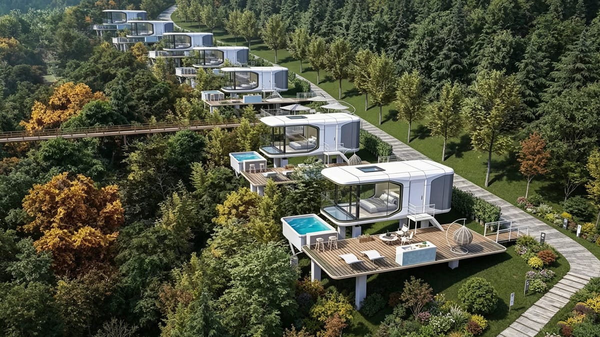 Capsule Houses Real-Life Applications