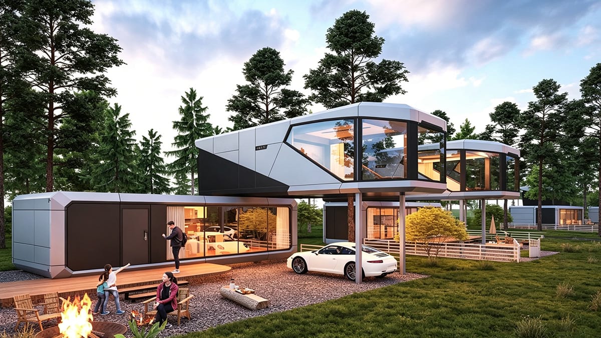 Capsule Houses Sustainable Living