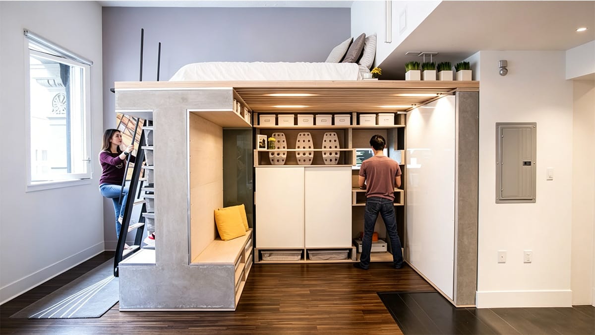 Micro Loft Capsules Houses
