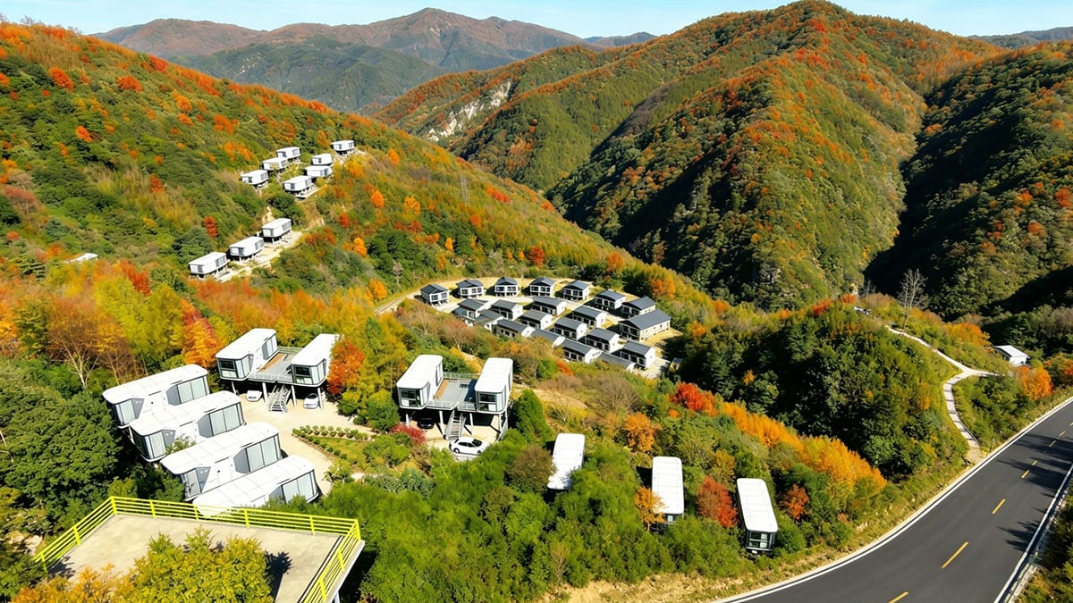 Space Capsule Houses Resorts