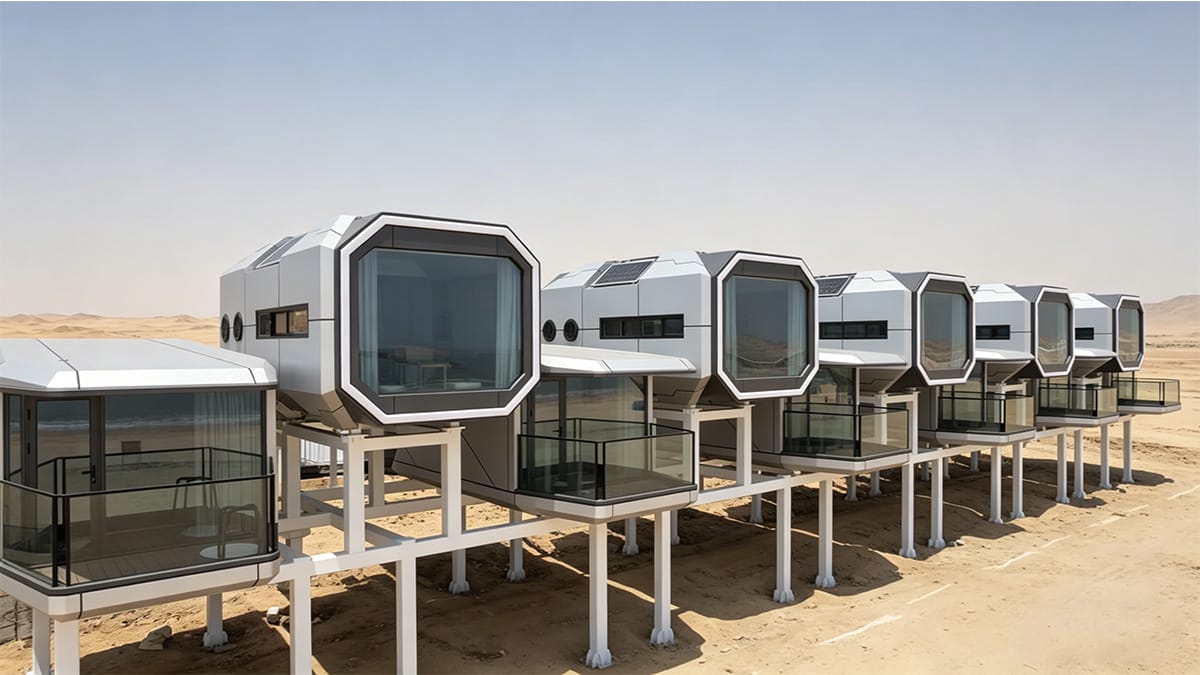 Space Capsule Houses in the USA