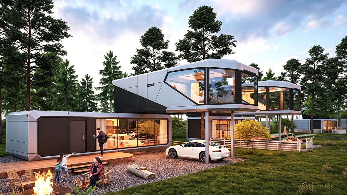 Sustainable Design in Capsule Homes