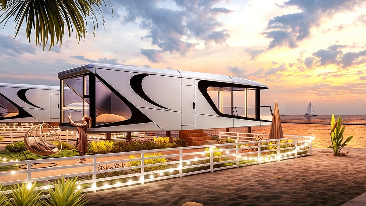 Capsule Cabins for Modern Travelers