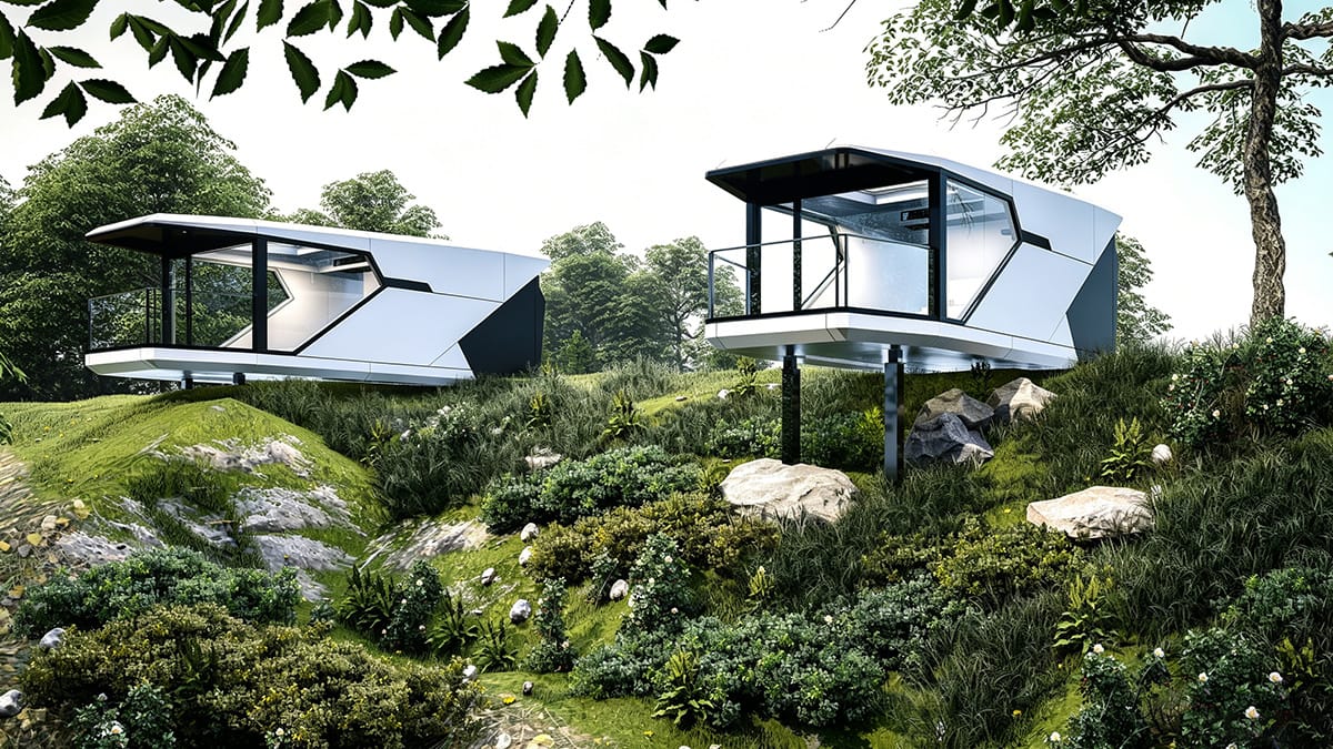 Capsule Houses Wind and Earthquake Resistant
