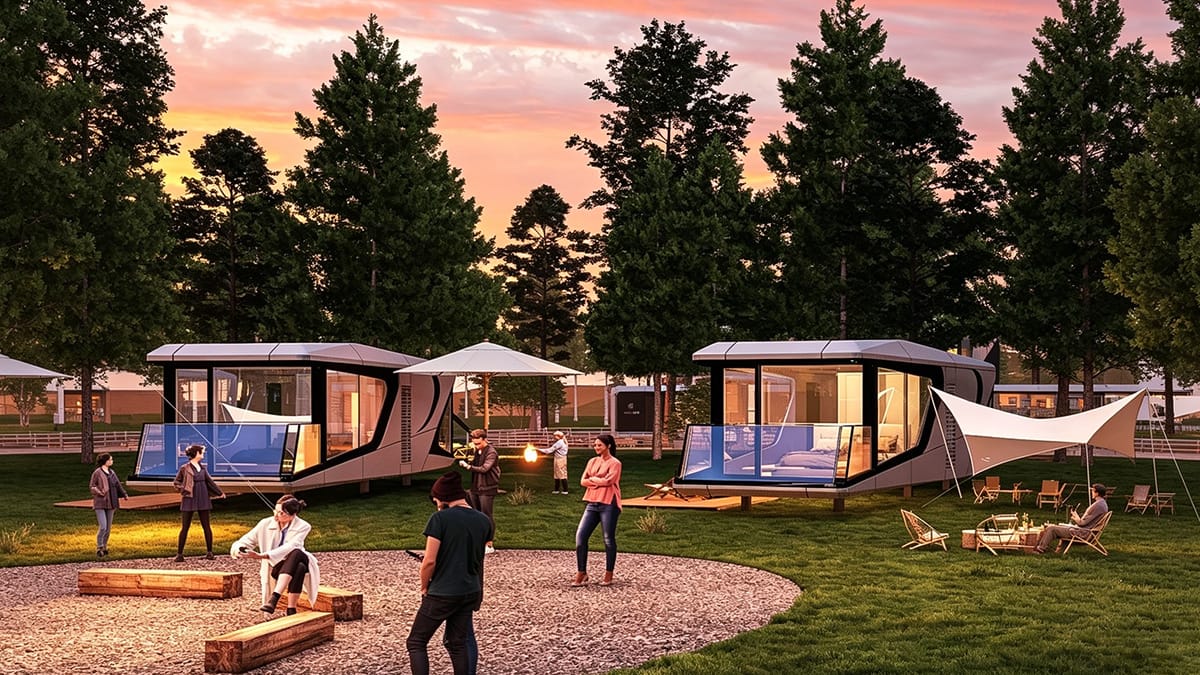 Capsule Houses on Airbnb